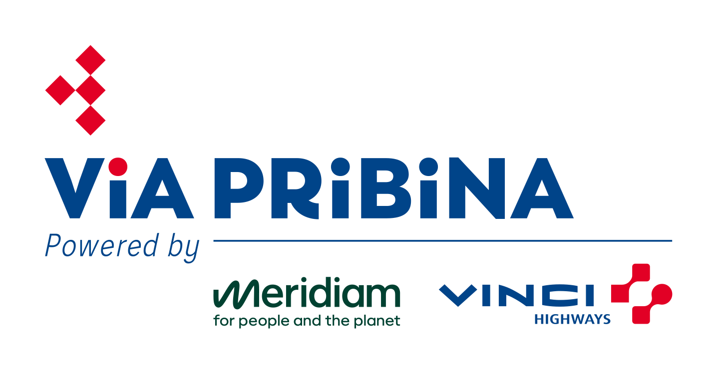 Via Pribina logo